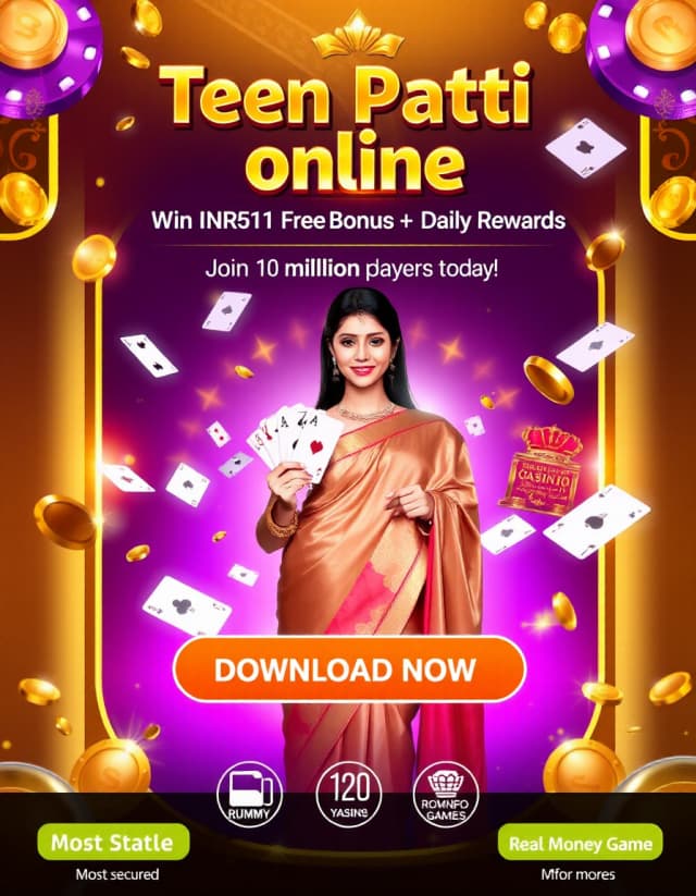 Teen Patti Online Banner